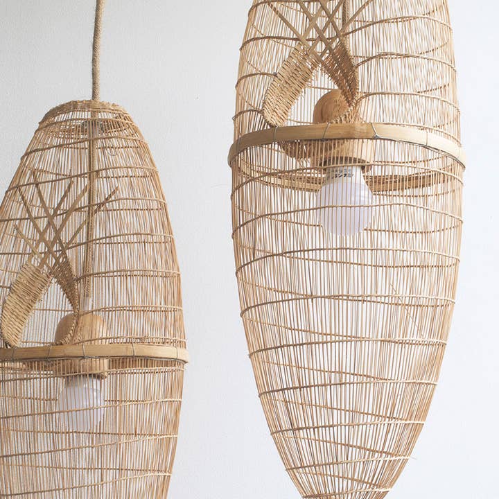 Lanna Passa - Vendita all'ingrosso Lampadario/lampada a sospensione - Lampada a sospensione in bambù Woven Cocoon3