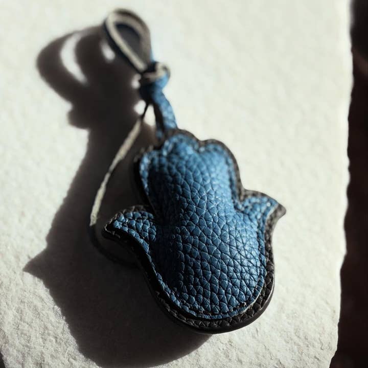 JEWISHJOY.co - Wholesale Purse/Bag Accessory - Women's - Leather Bag Charms - Jewish Star / Hamsa / Chai1