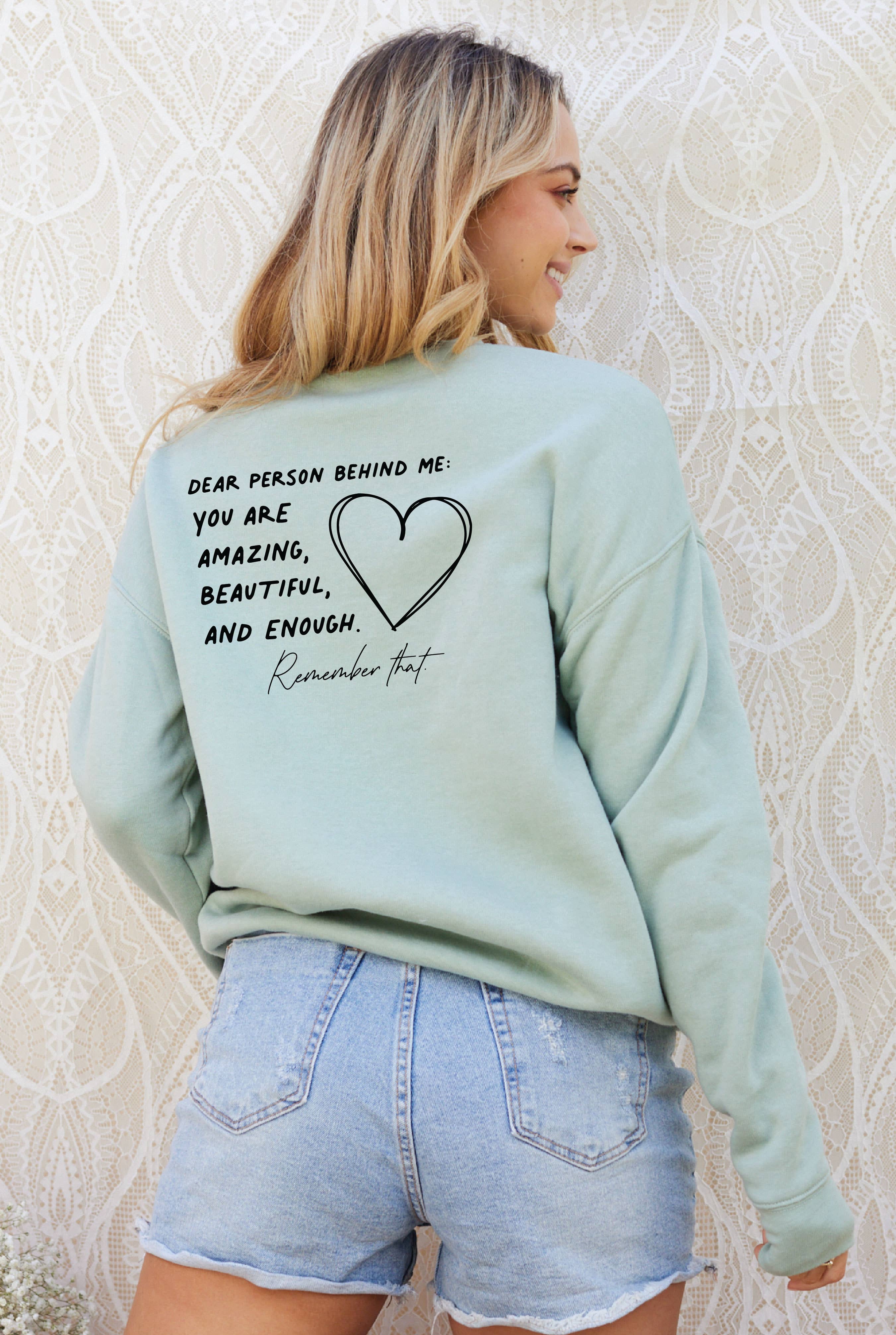OAT COLLECTIVE - Wholesale Graphic Sweatshirt - Women's - YOU MATTER Graphic Sweatshirt7