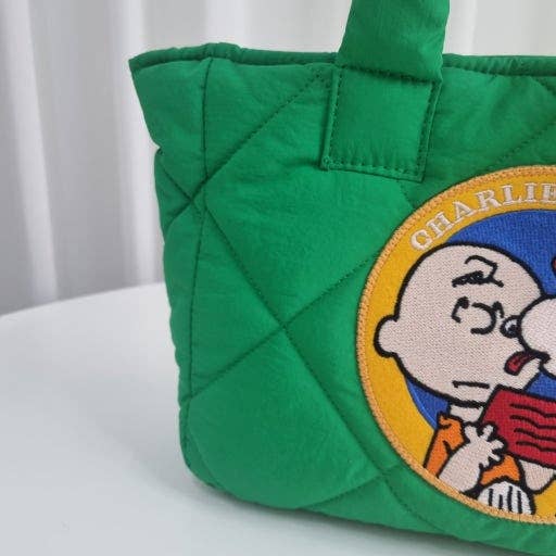 Little Light - Wholesale Shoulder Bag - Women's - Premium Snoopy Quilted Shoulder Bag4