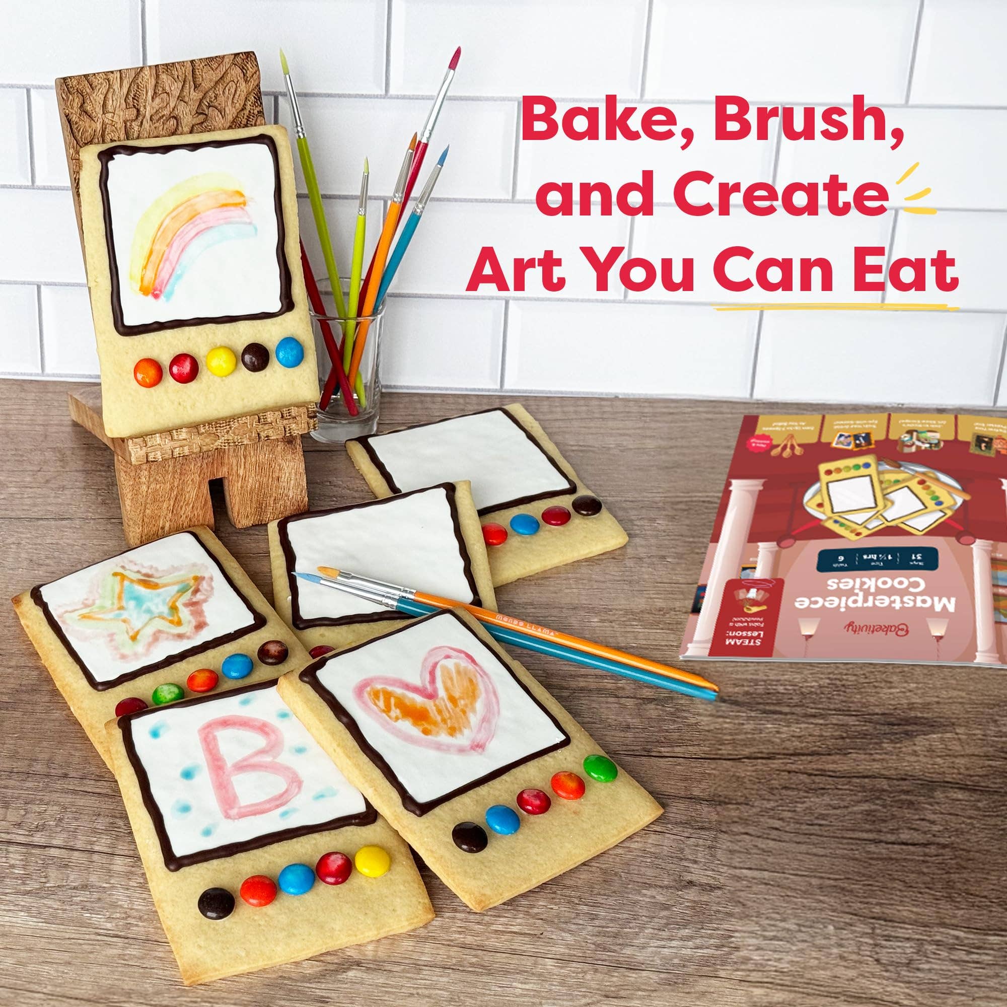 Baketivity Corp - Wholesale DIY Food Kit - Baketivity Masterpiece Cookies Kids Baking Kit1