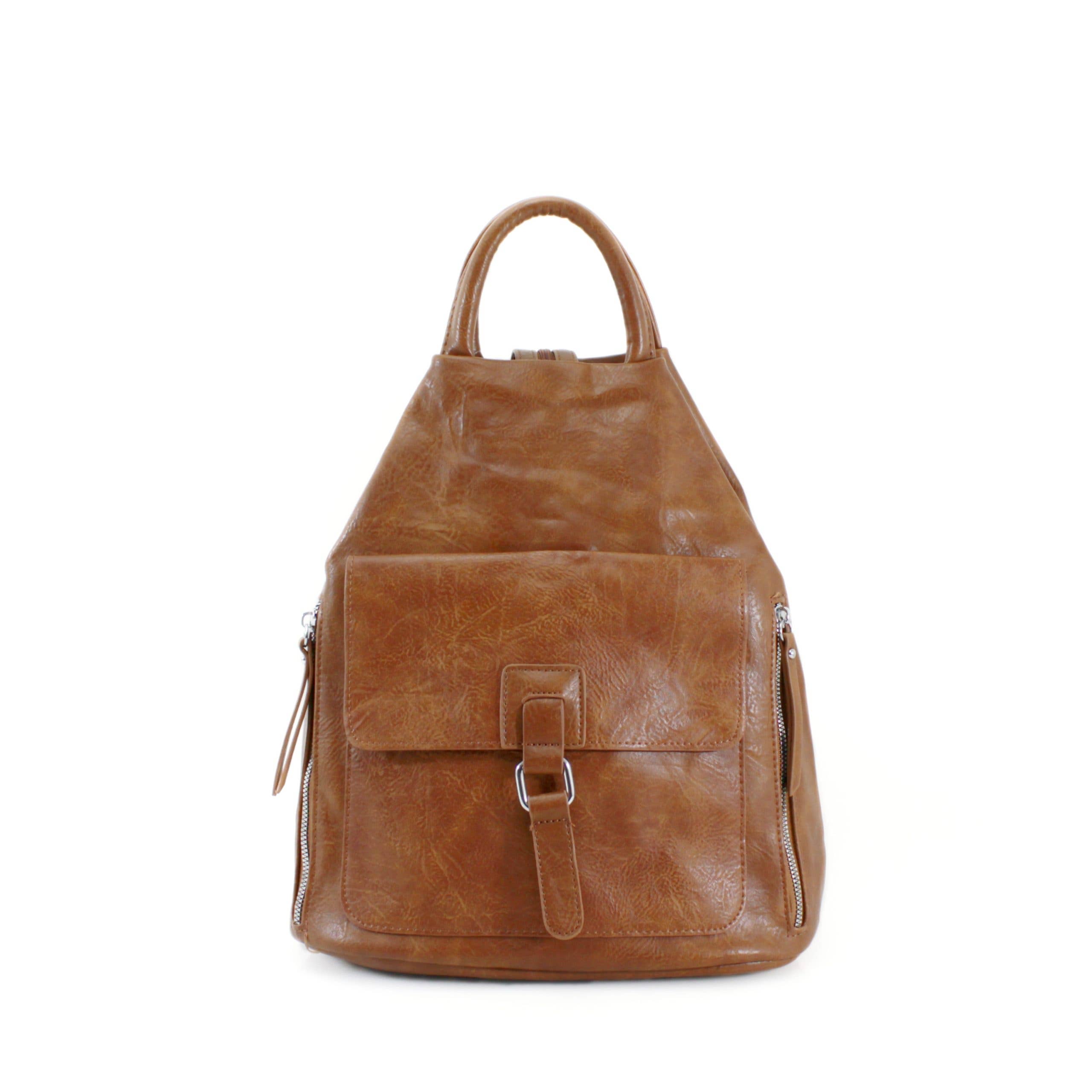 Ellas Trading – wholesale Backpack – Women's – Large Stylish Spacious Shoulder Backpack Top Handle3