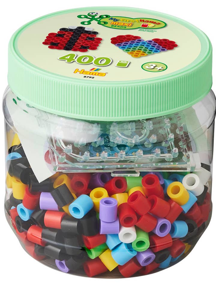 Dose mit Maxiperlen und Stiftpl.n für den Großhandel von Hama