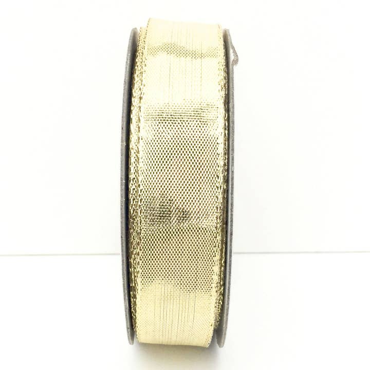 Lee Display - Wholesale Ribbon - Gift Wrapping - Gold Christmas Ribbon8