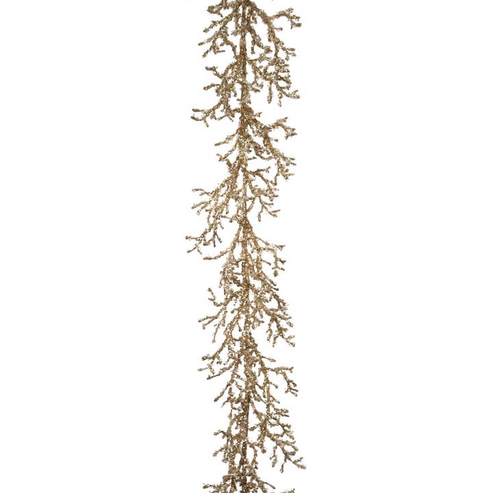 Isad guldgren girland - 1,5 m julkollektion för wholesale av Larksilk
