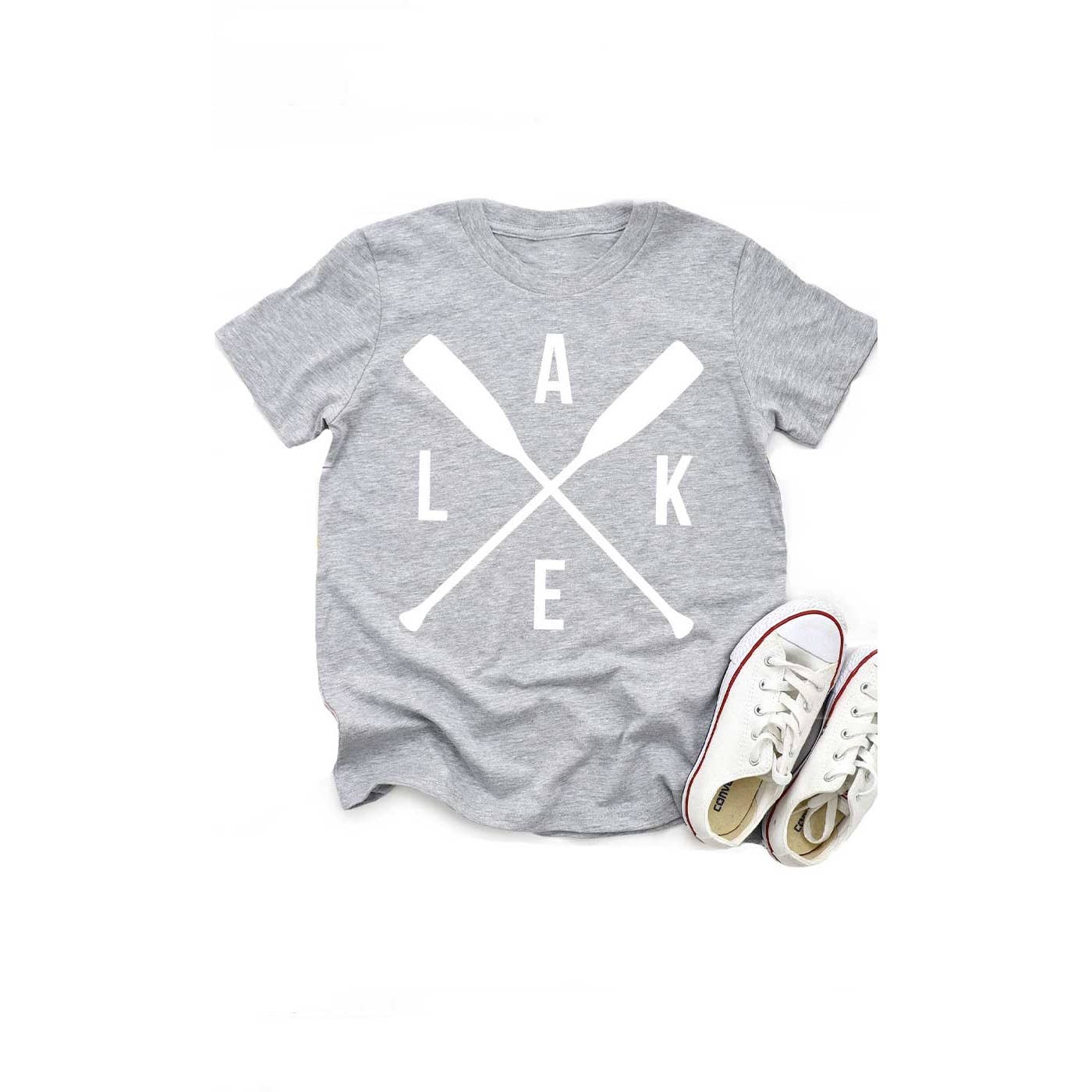 Kids By Kissed Apparel - Wholesale Screen Printed T-Shirt - Kids - Lake Paddle Kids Graphic Tee0
