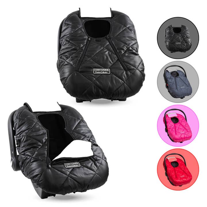 Cozy Cover - Wholesale Car Seat Cover - Kids & Baby - Cozy Cover PREMIUM Infant Car Seat Cover with Warm and Soft Polar Fleece Lining