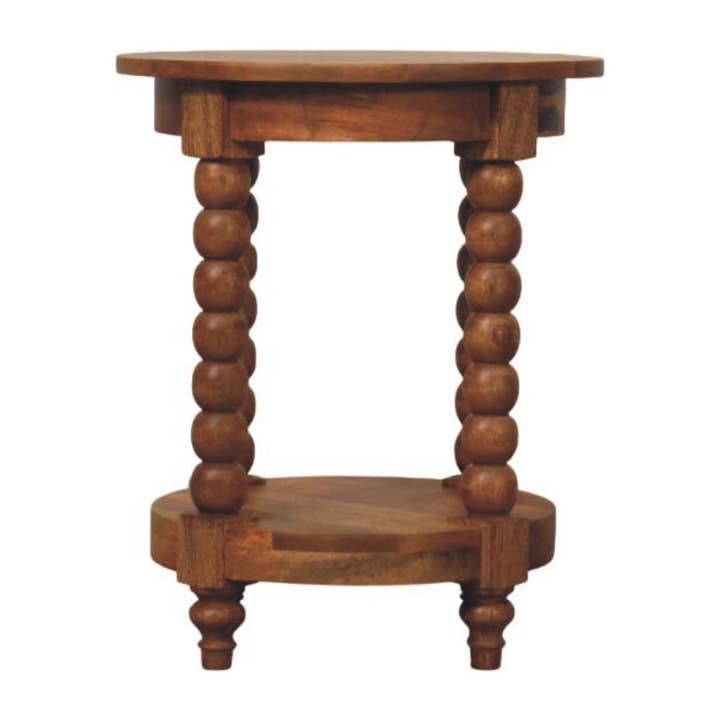 Artisan Furniture - Wholesale Retailer Display - Home & Living - Barley Twist Round Side Table