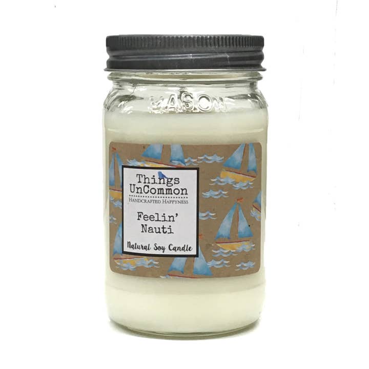 Modern Mason - Vela de soja - Feelin' Nauti para venta al por mayor de Things UnCommon