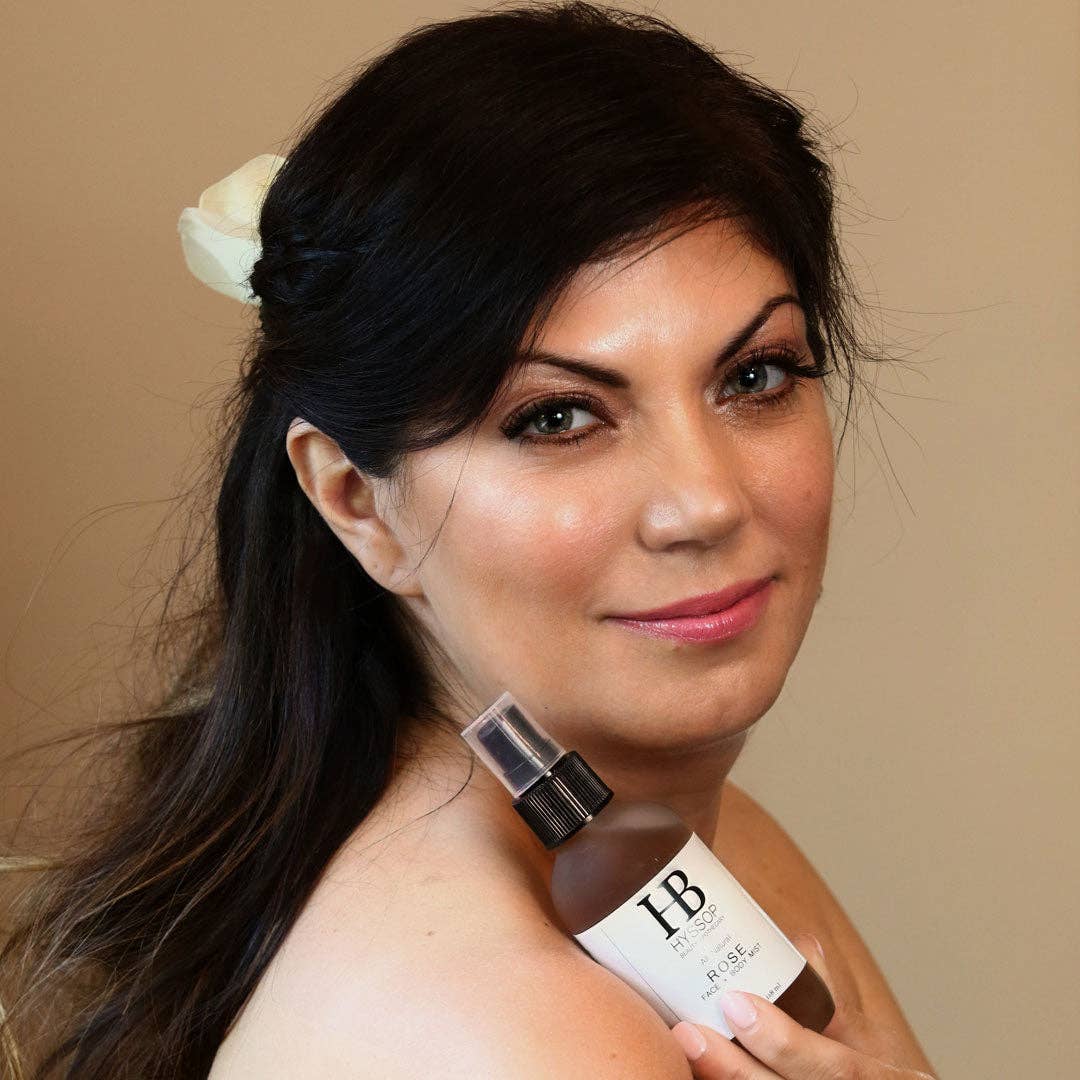 Hyssop Beauty Apothecary - Wholesale Face & Body Mist/Water - Rose Face + Body Mist3