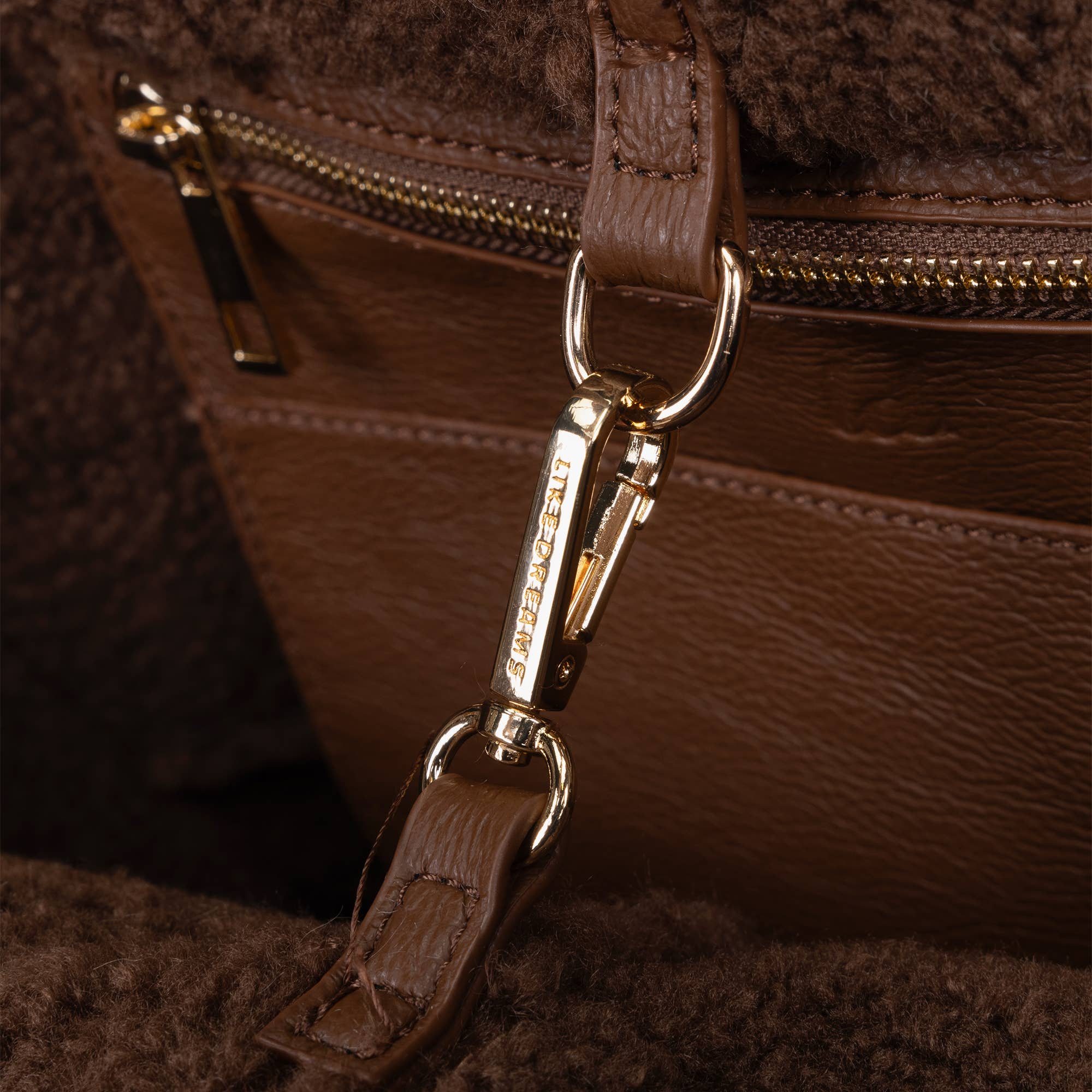 Like Dreams – wholesale Tote bag – Women's – North Everyday Sherpa Tote – Cozy Christmas Carryall20