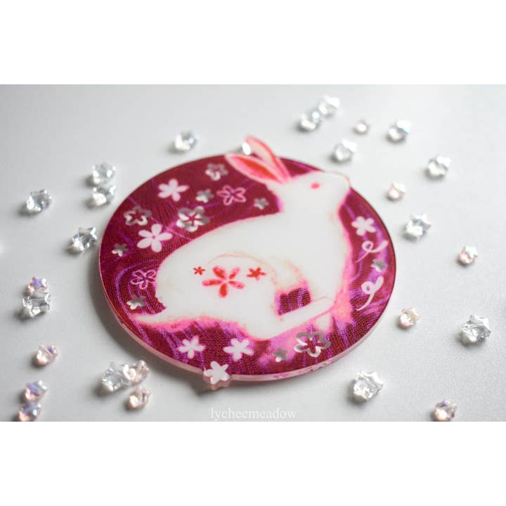Rabbit Coaster for wholesale by Lycheemeadow