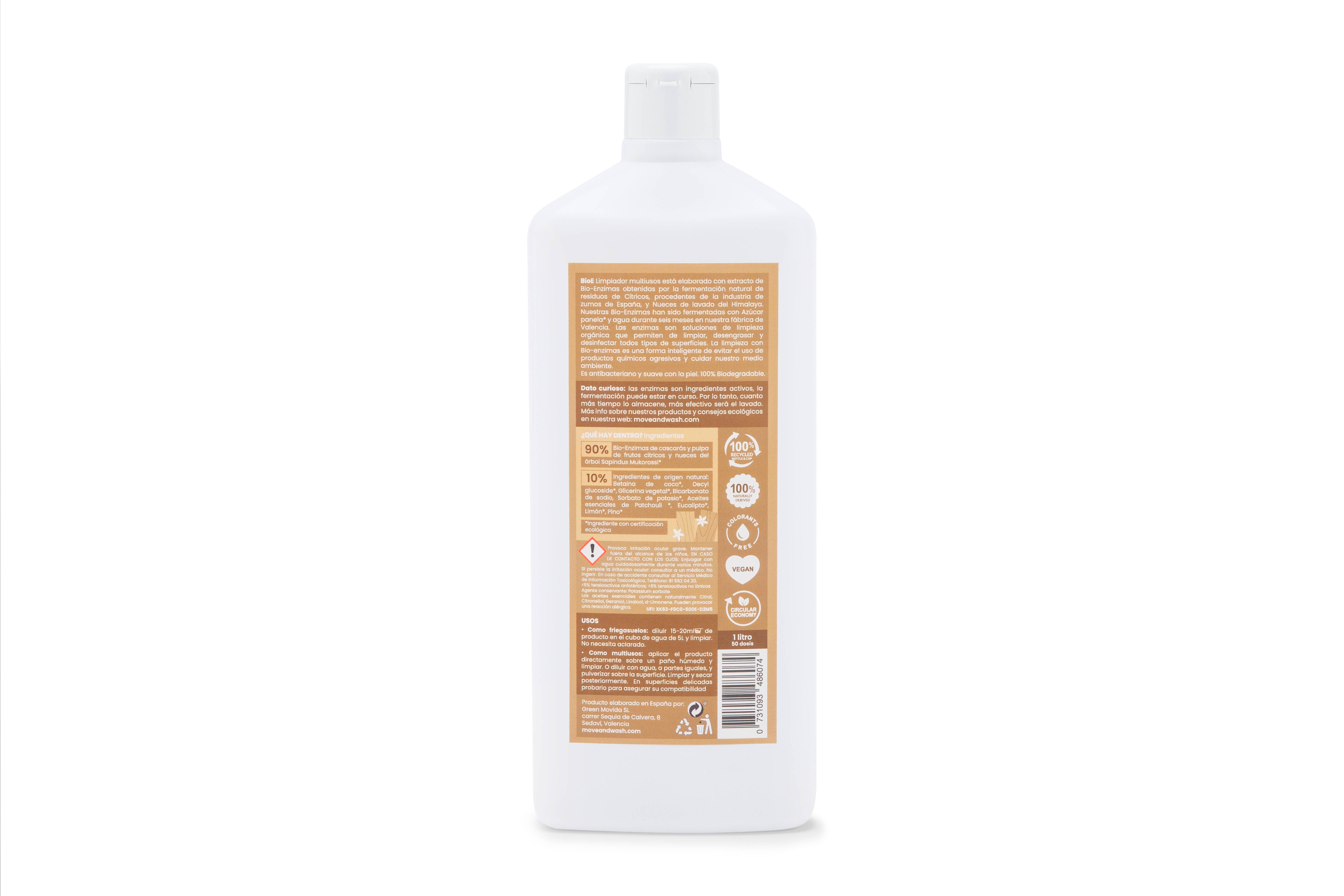 Green Movida S.L. - Move&Wash  Back to Natural - Wholesale Multi-Surface Cleaner - BioE Multipurpose Cleaner2