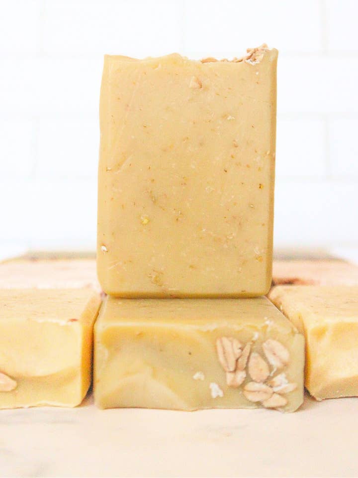 Loads of Oats - Unscented Artisan Tallow Soap for wholesale by Blue Butterfly Botanicals