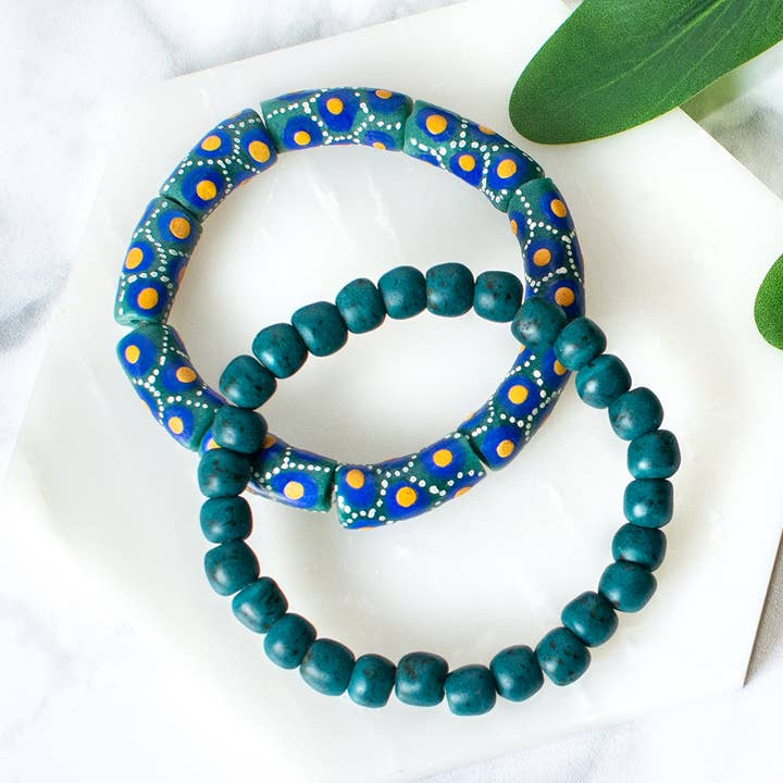 Carousel: Bracelet - Teal for wholesale by Global Mamas