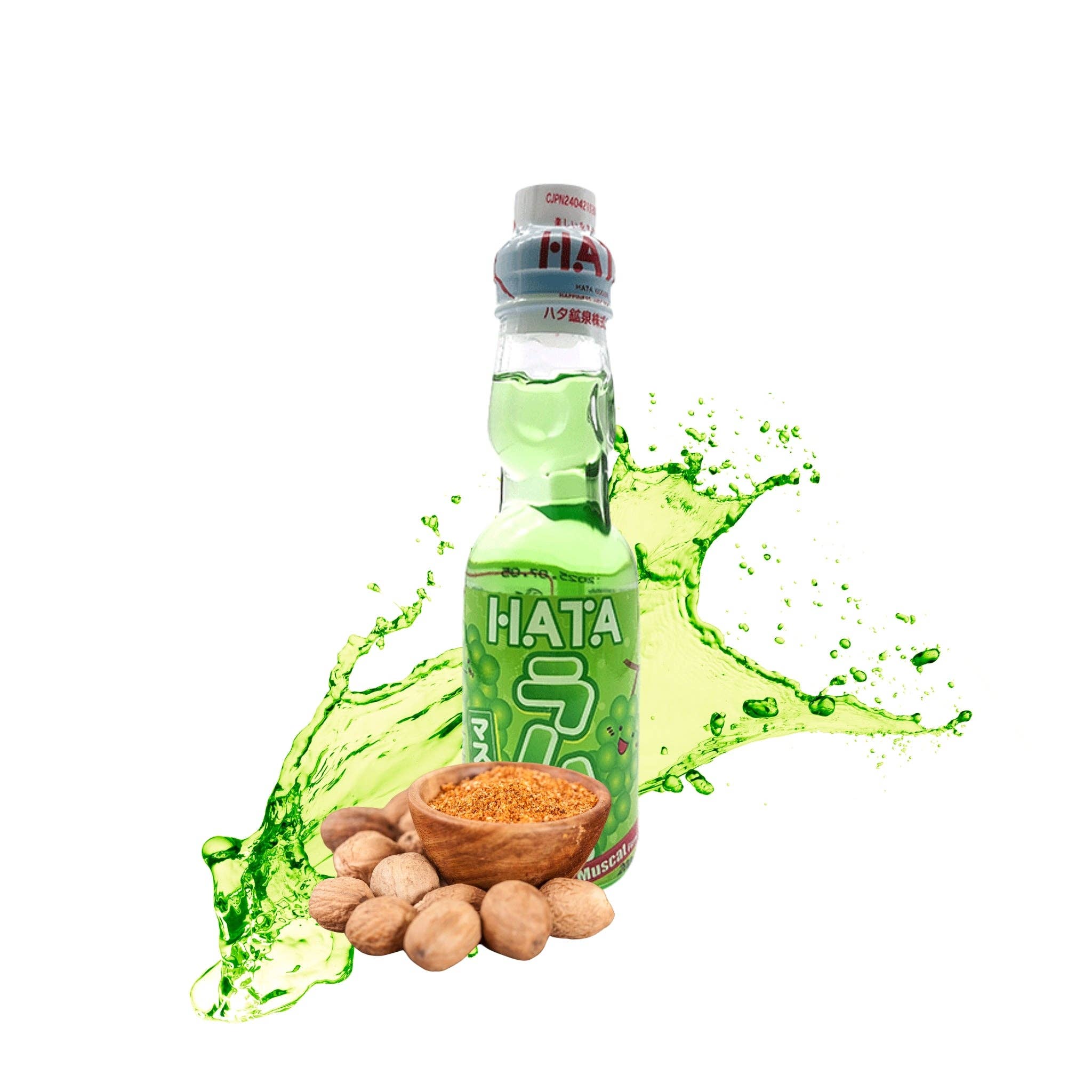 utoppa GmbH - Wholesale Soda/Carbonated Drink - Hata Kosen Ramune Muscat 200 ml1
