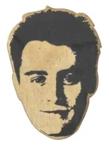 Amis - Matt LeBlanc - Ornement en bois, Aimant, Porte-clés, Pi pour la vente par LetterCraft