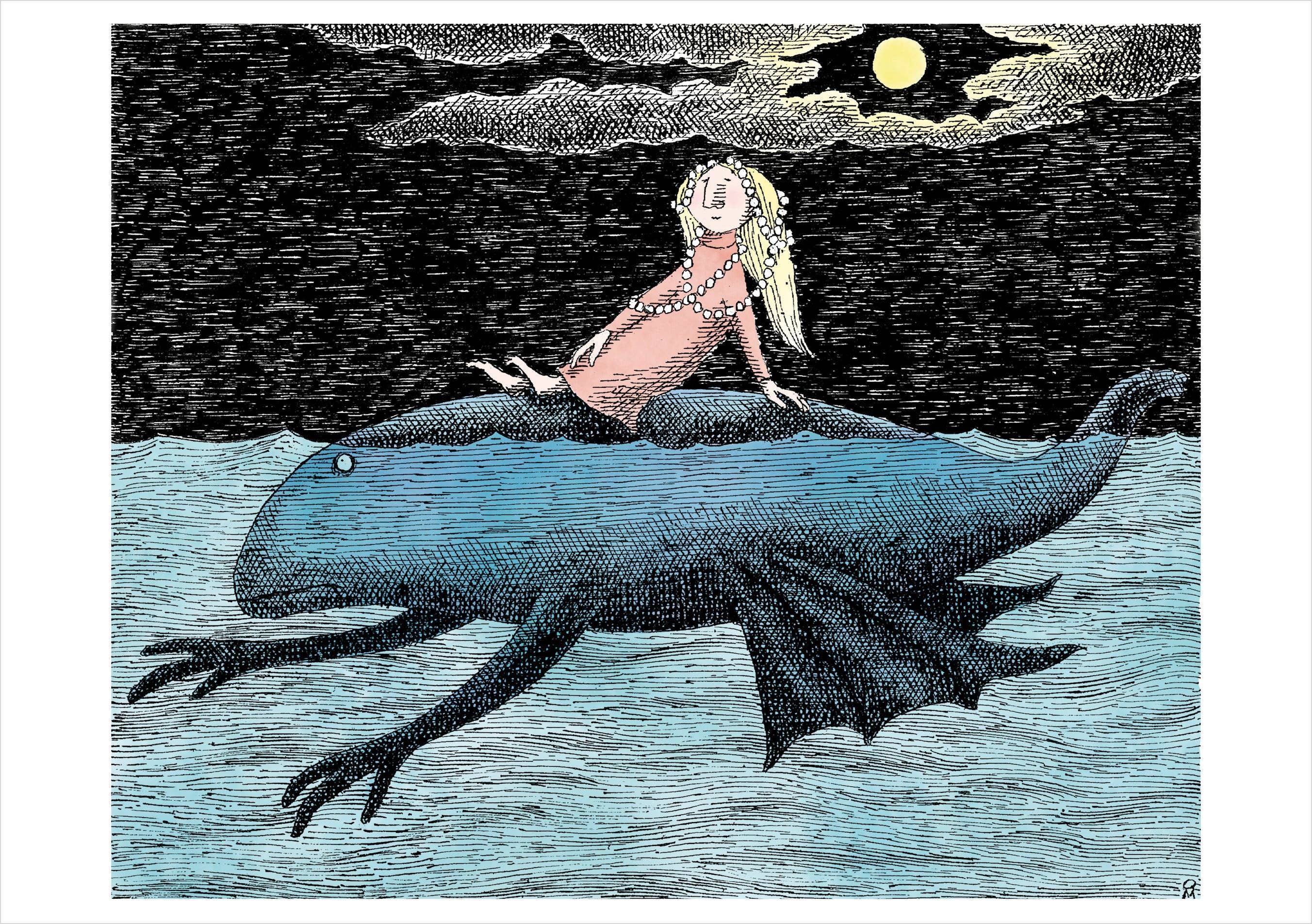 Pomegranate – wholesale Stationery/notecard set – Edward Gorey: The Tuning Fork Notecard0