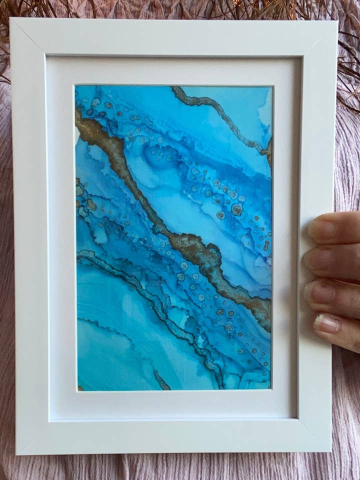 Mini-imprimé - Faith pour la vente par Theresa Haddow