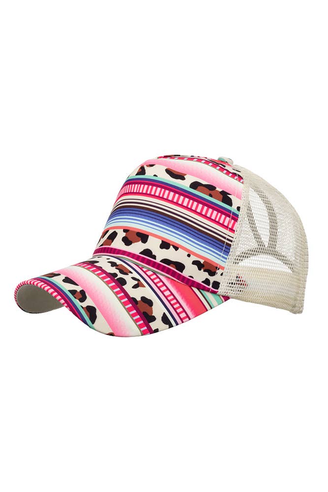 UNISHE - Wholesale Trucker Hat - Women's - Aztec Western Baseball Cap MOQ 3pcs ZMM0100