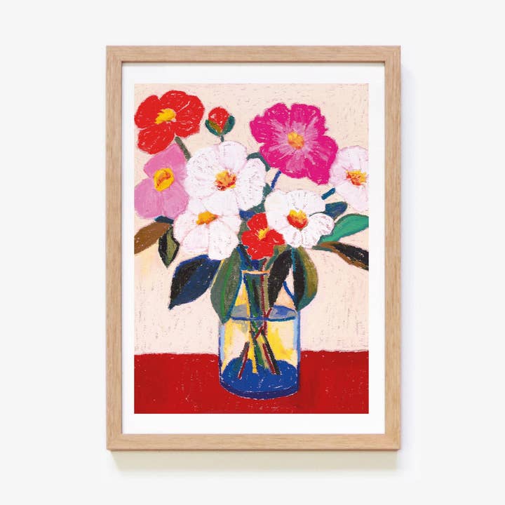 Estampa de Bouquet de Jardim Reunido por atacado de Julia Ockert