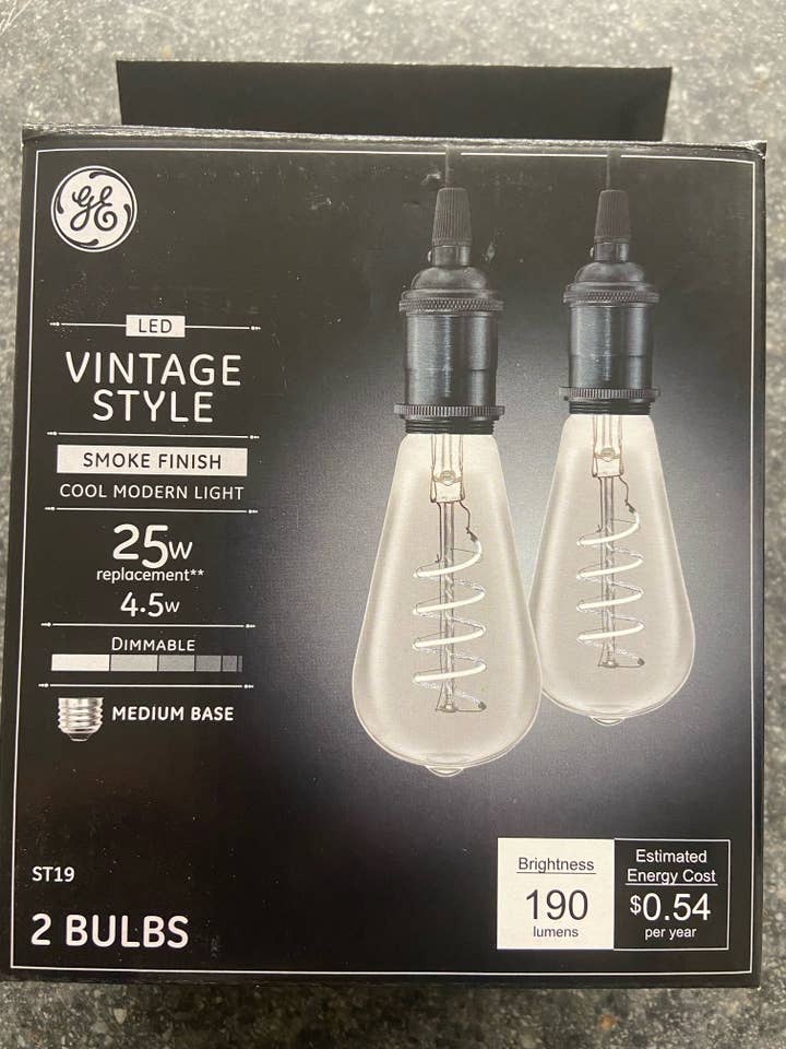 Ampoule LED spirale vintage pour la vente par Whimisical Werks