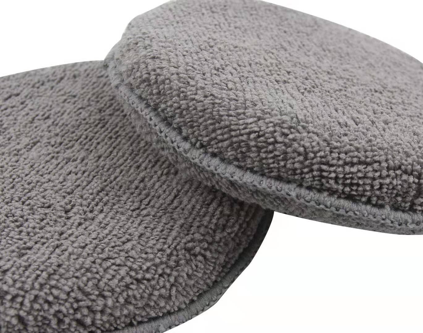 grey Microfiber Applicator Pads for wholesale on Faire4