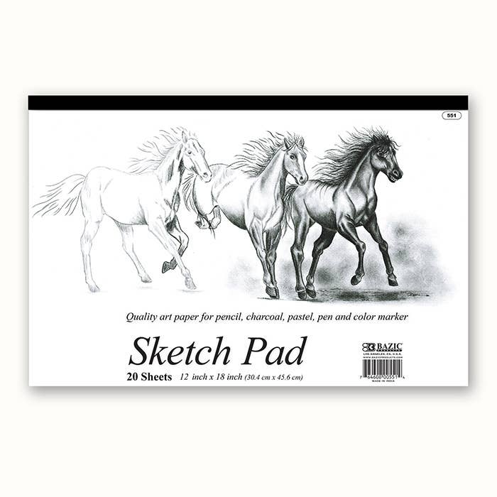 Luna Office Supply -  Everyday Essential - Wholesale Sketchbook/Sketchpad - Premium Sketch Pad1