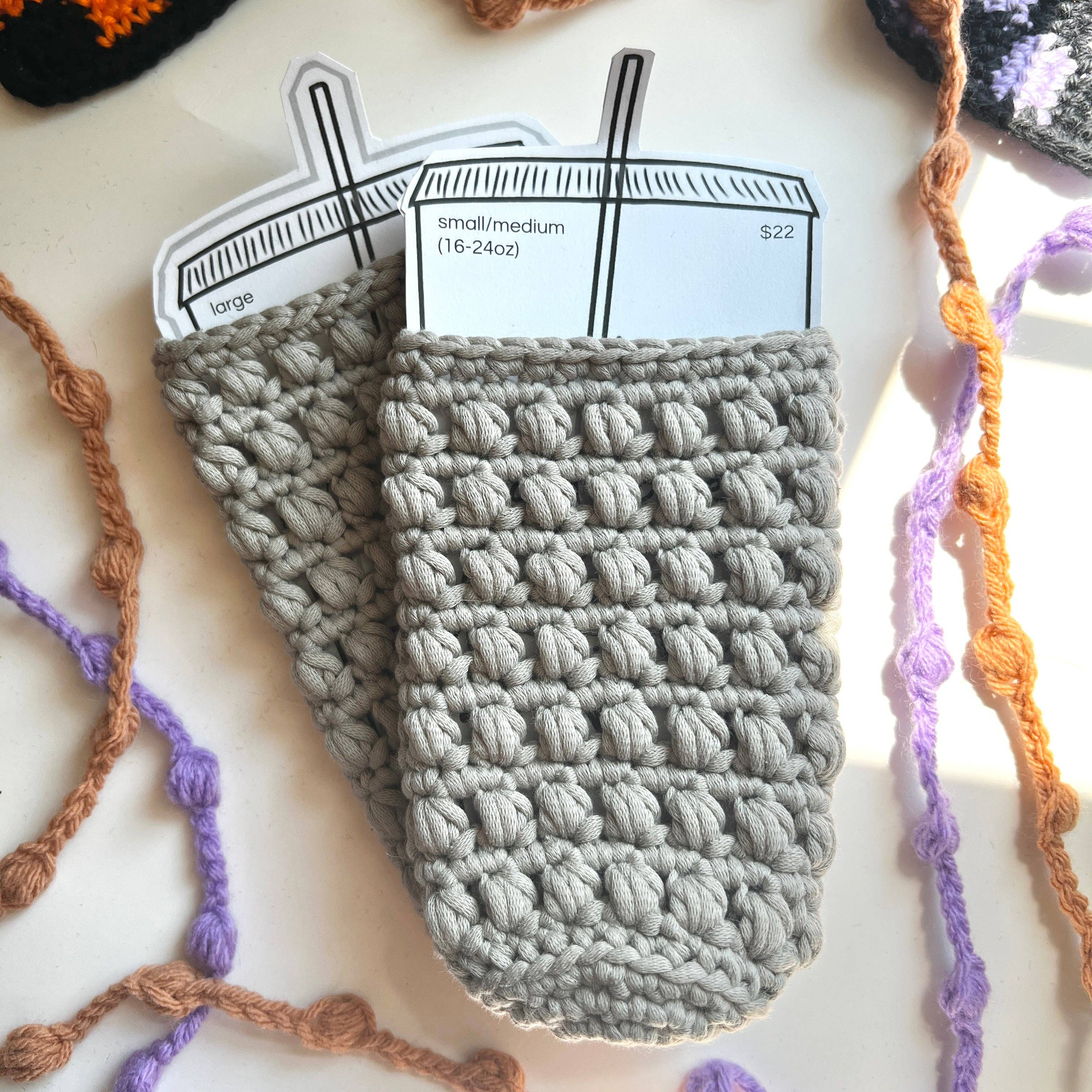 The Cozy Tangerine - Wholesale Drink Huggers & Koozies - Iced Coffee Cozy | Beverage Koozie | Iced Drink Hugger13