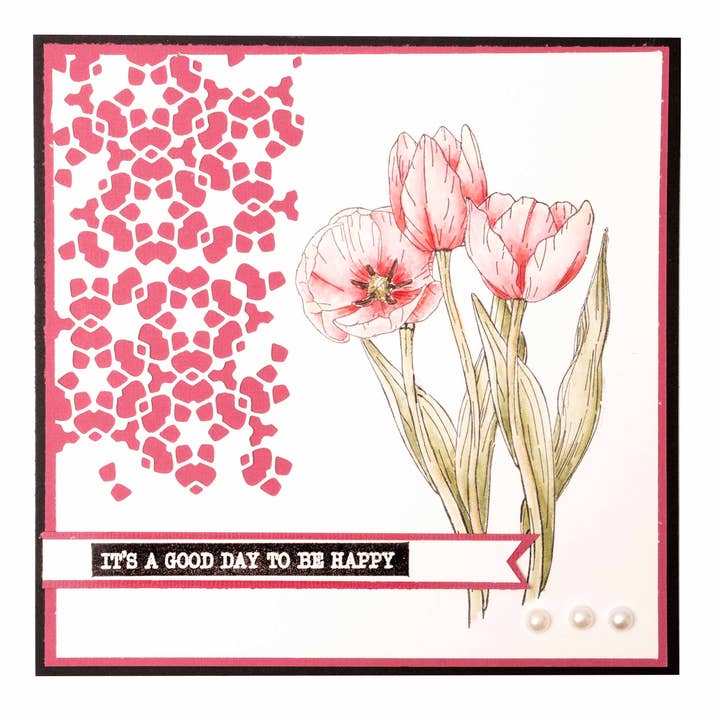 Ecstasy Crafts Distributing - Wholesale Decoratieve stempel - JMA Clear Stamp Sentiments & Wishes Essentials 105x210x3mm 20 stuks nr.3405