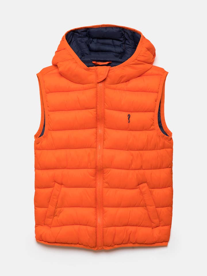Plain Padded Gilet (581504-27) for wholesale by Lanidor Kids