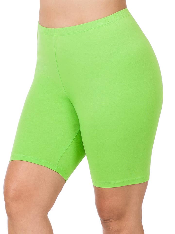 ..0614 Plus Premium Cotton Biker Shorts SI-8118 for wholesale by 42POPS