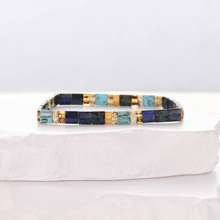 Asa - Bracelet de perles (pour lui) pour la vente par Koss Design