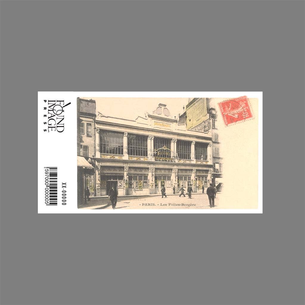 Found Image Press - Wholesale Sticker - Sticker PS-113 Folies Bergere1