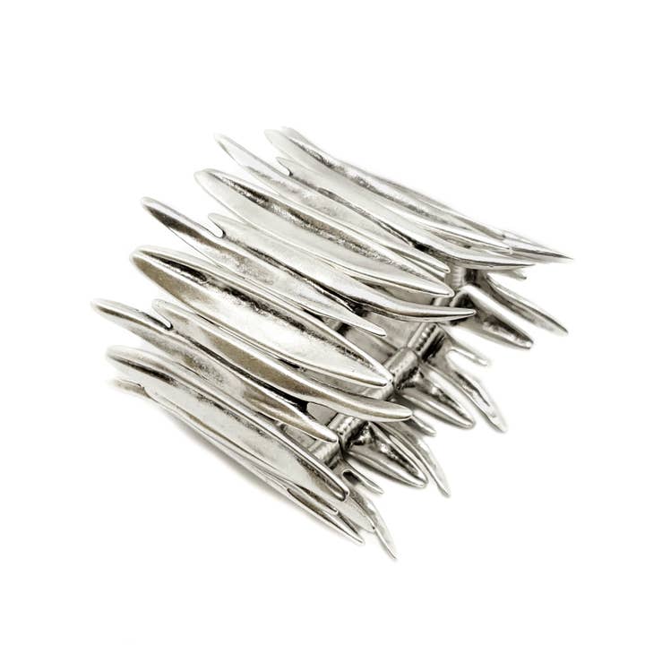 Chanour - Wholesale Cuff Bracelet - Handmade Fire Pewter Bracelet - 2549