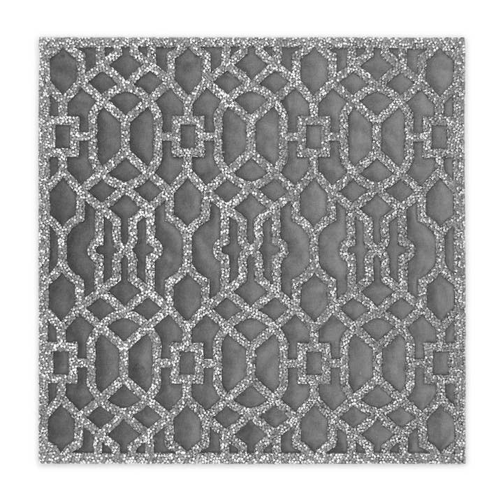 Sparkles Home - Wholesale Placemat - Rhinestone Lattice Placemat