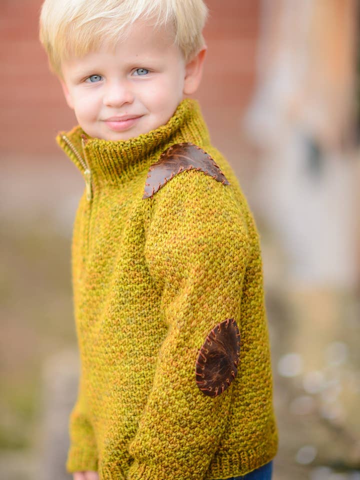 Grove Pullover Knitting Pattern for wholesale by NNK Press