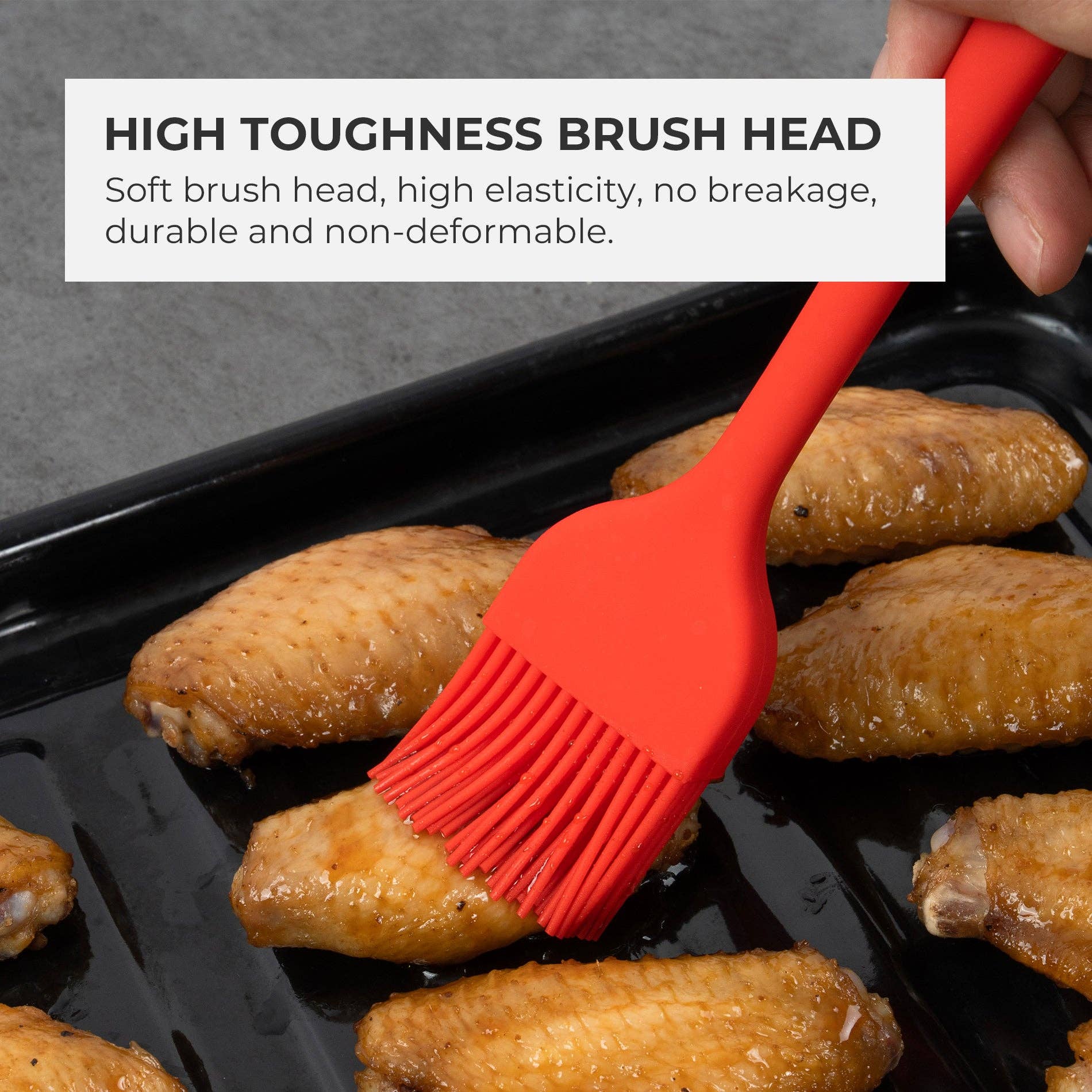 Elihome - Wholesale Basting Brush - Elihome Premium Silicone Mini Basting Pastry Brush7