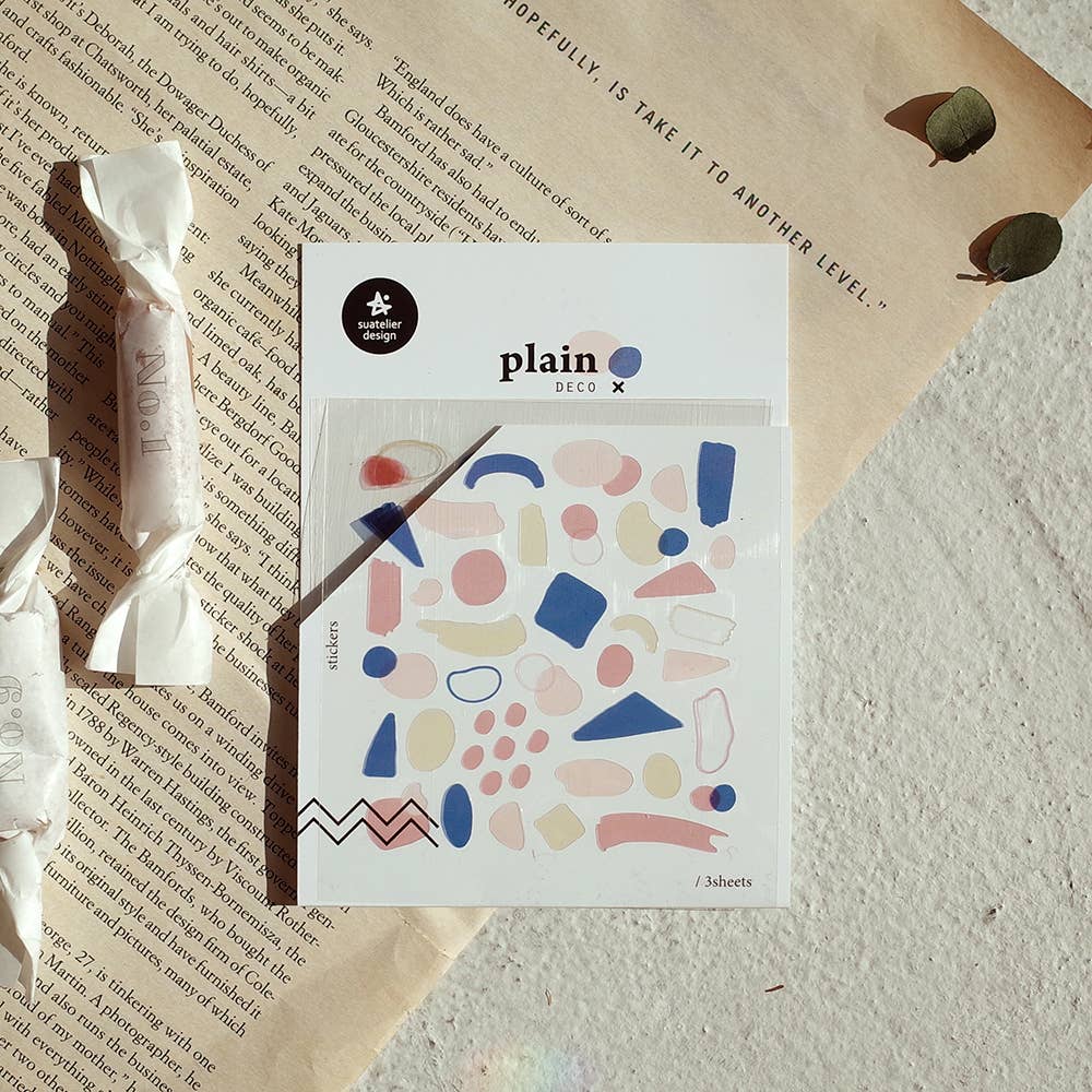 Suatelier Plain Deco Sticker - 18