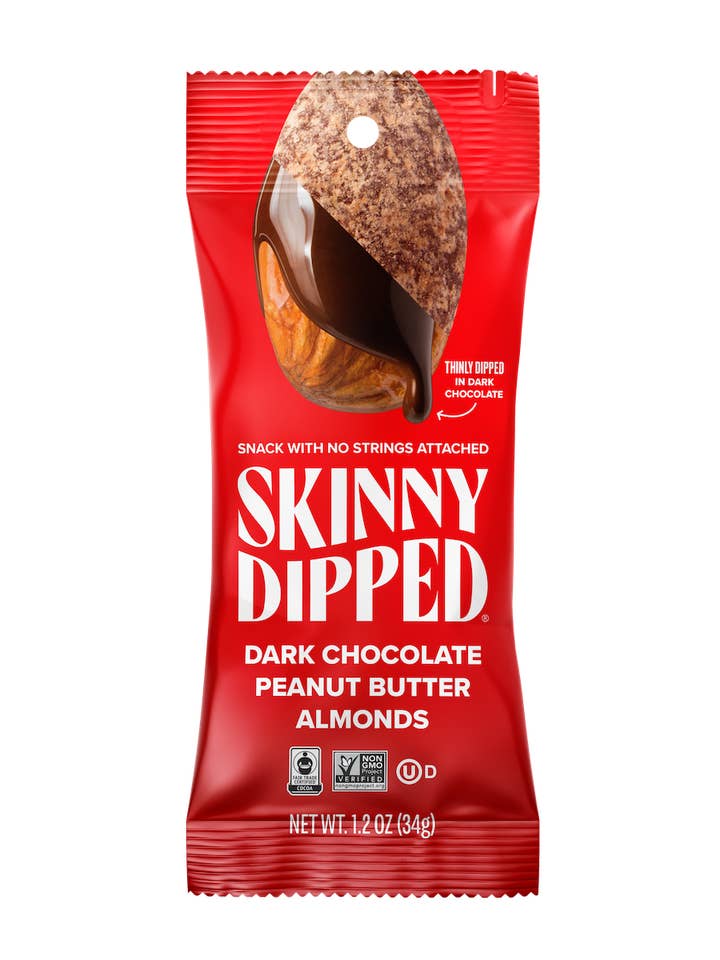 1.2oz Peanut Butter Almonds for wholesale by SkinnyDipped
