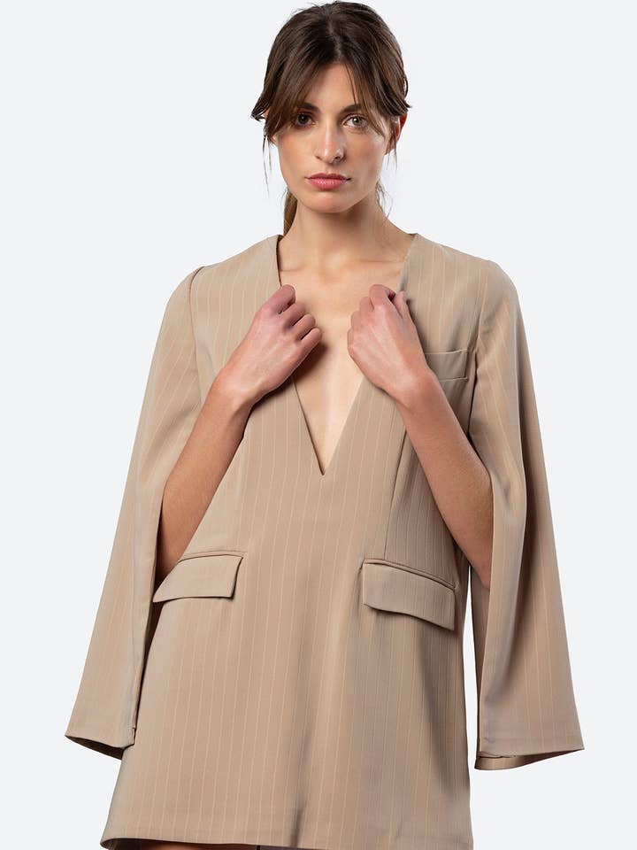 Gaucho Buenos Aires - Wholesale Dress - Women's - Uriarte Dress in Beige