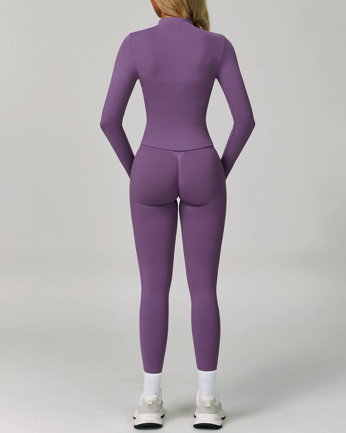 Crave by FW - Vente Ensemble de sport – femme - Ensemble de sport 3 pièces avec soutien-gorge, veste et legging1