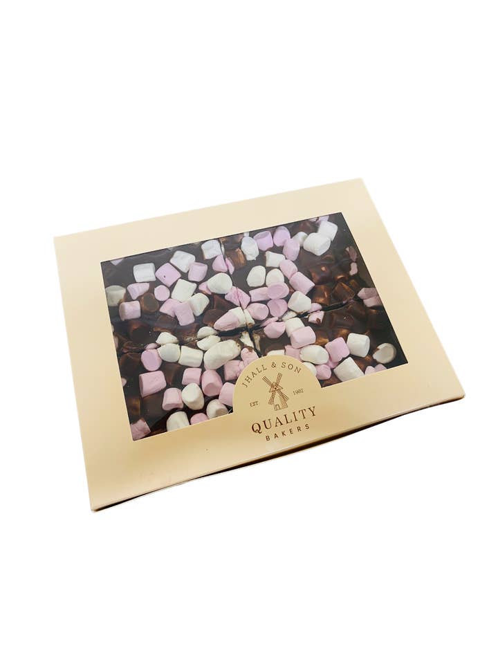 Pack of 4 Rocky Road for wholesale by J Hall & Son Bakers LTD