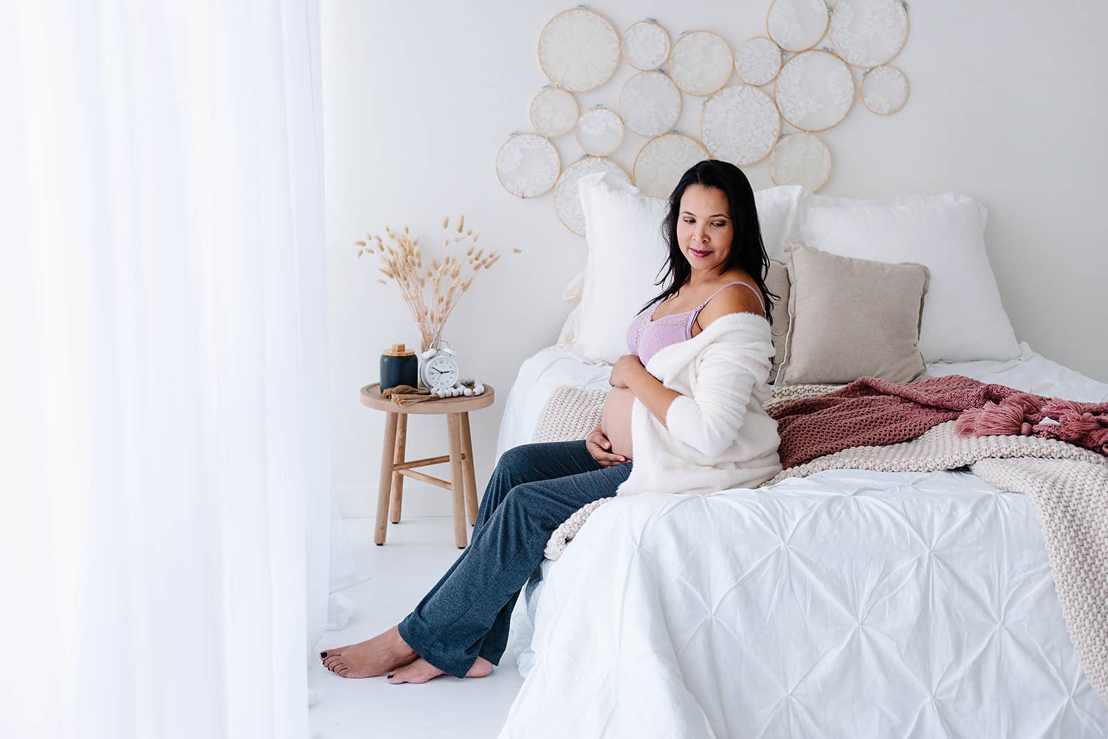 Malva Ooh La La Bralette de enfermería (malva) de venta al por mayor en Faire3