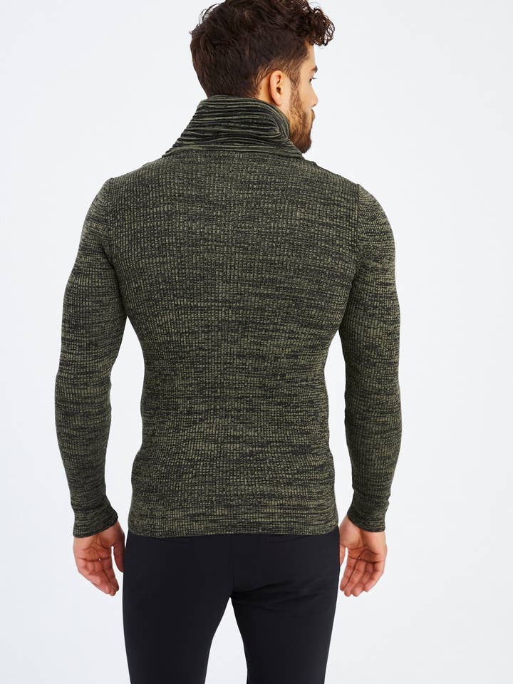 Leif Nelson GmbH - Wholesale Knit Sweater - Men's - Men's Knit Sweater Fine Knit Shawl Collar LN-153533