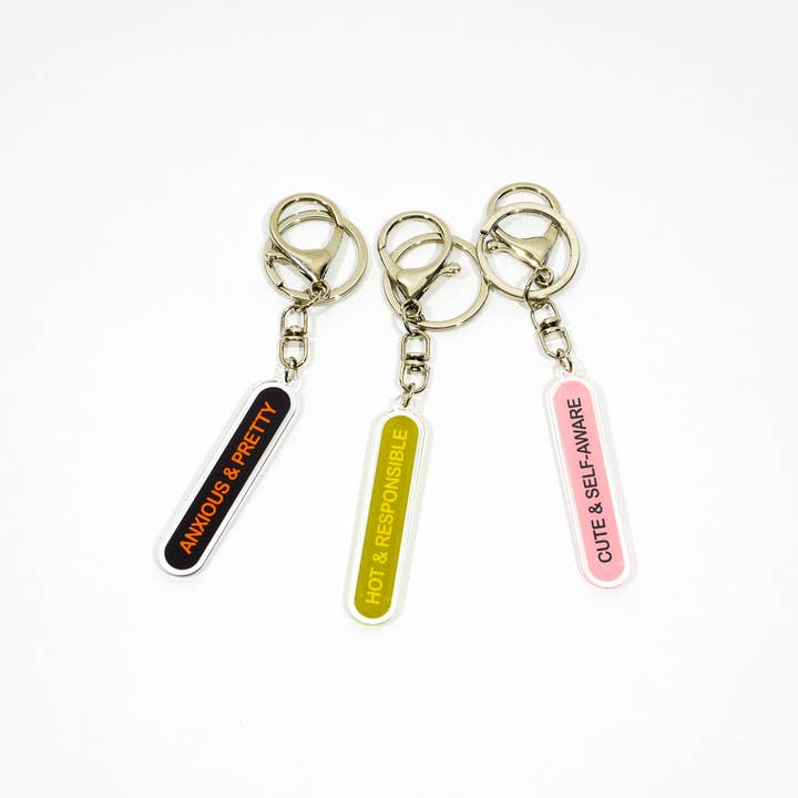 Gab Art & Design - Wholesale Keychain - Unisex - hot & responsible recycled acrylic keychain / bag charm4
