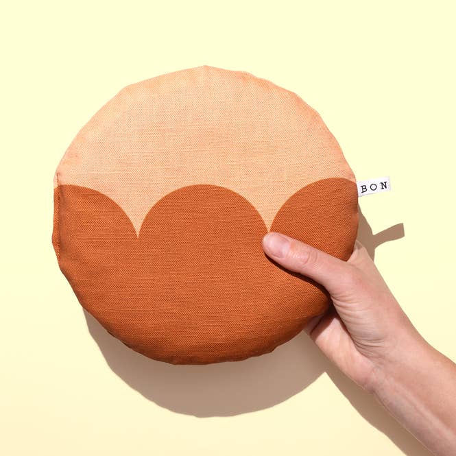 Jakobsmuschel-Weizenkissen - Rosa für den Großhandel von bon lux