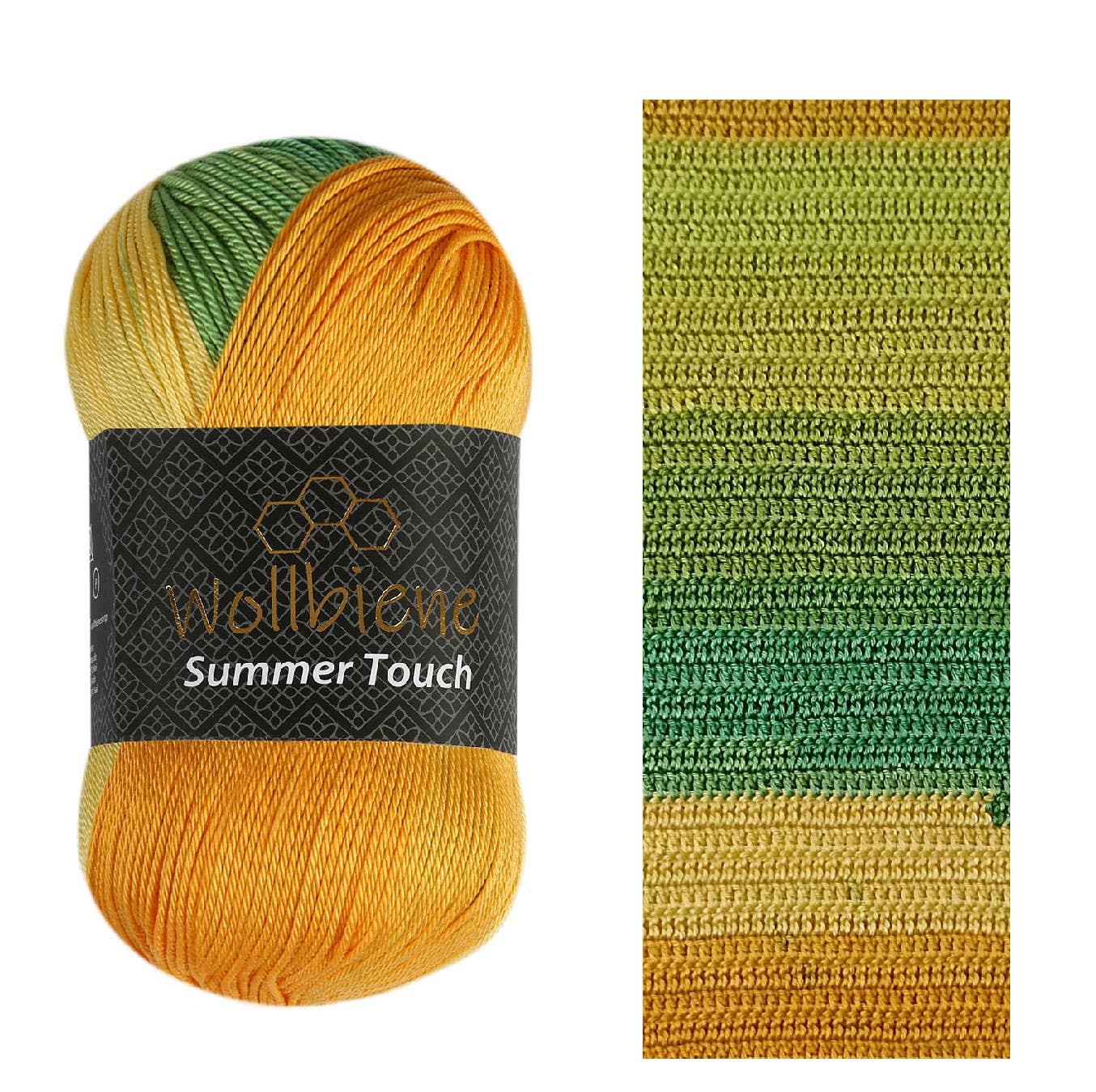 Wollbiene – Engroshandel Garn – Woolbee Summer Touch batik med farvegradient i uldgarn22