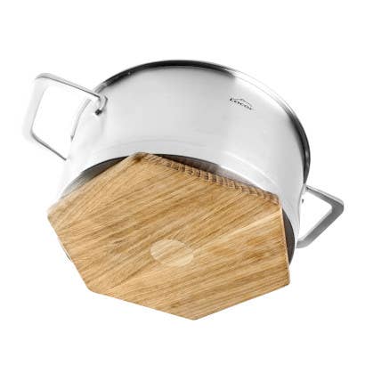 LACOR MENAJE PROFESIONAL S.L. – Engroshandel Beskyttelsesdug til bord – Træ Magnetisk Trivet1