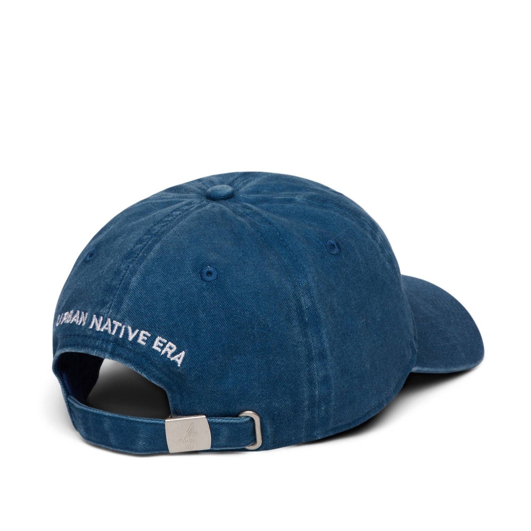 Urban Native Era – wholesale Baseball cap – Unisex – 'YOU ARE ON NATIVE LAND' DAD CAP - BLUE4